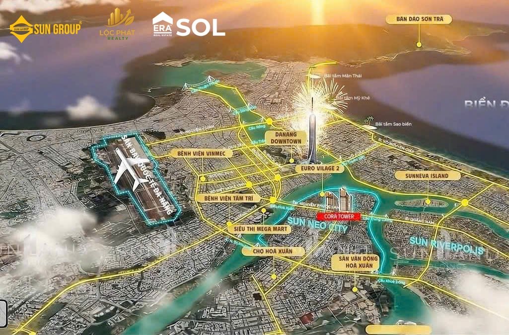 Vị trí Sun Cora Tower