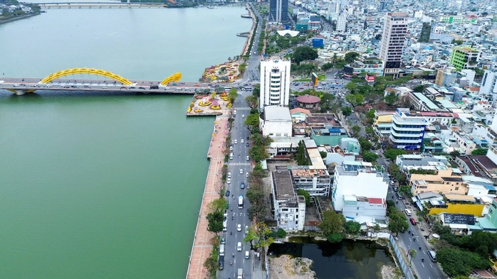 bảng giá đất Đà Nẵng 2026 trên tuyến đường ven sông Hàn